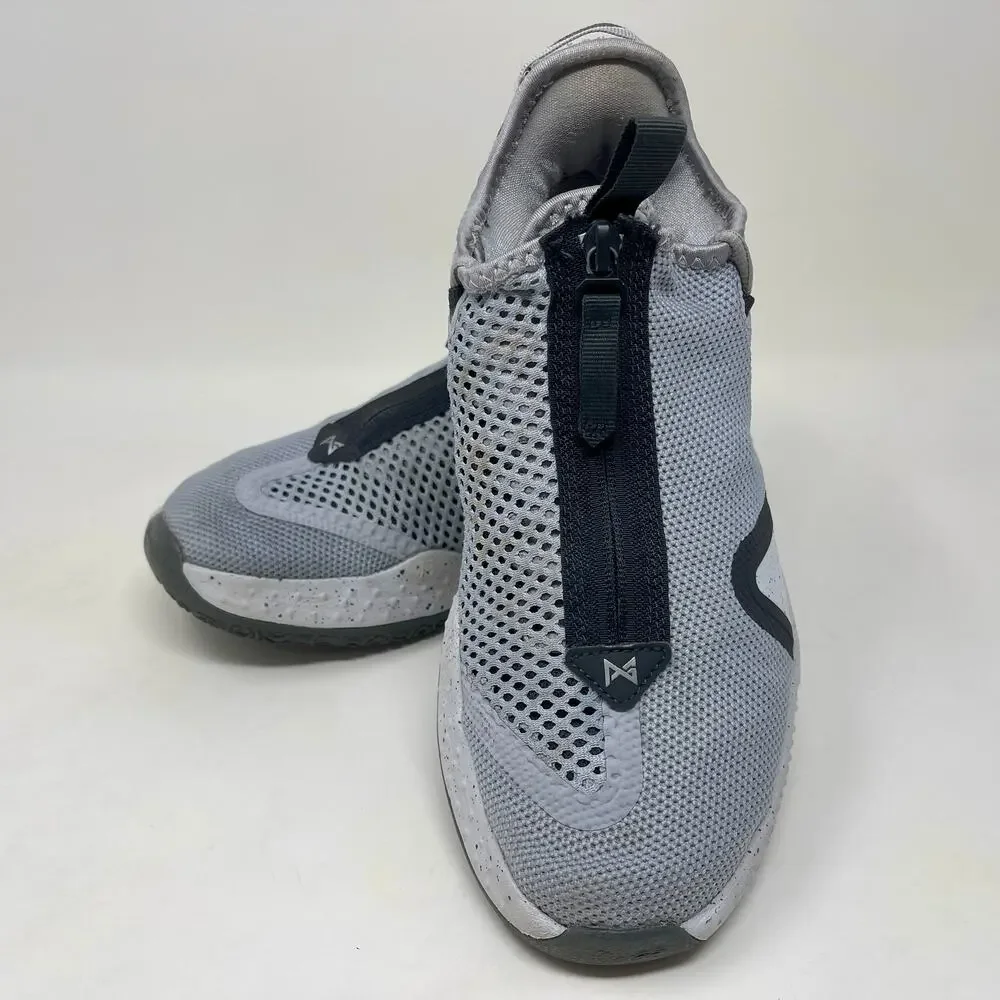Nike PG 4 Team Basketball Shoes Men's 8 1/2 Wolf Gray 103.5=L.5.7